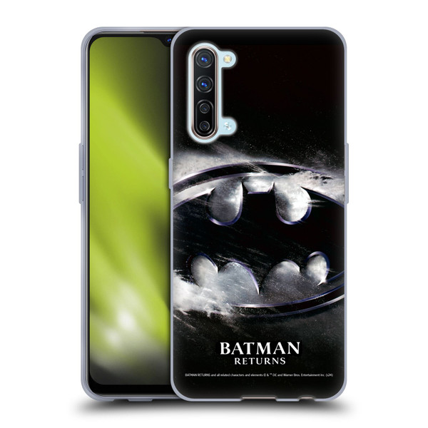 Batman Returns Key Art Oversized Logo Soft Gel Case for OPPO Find X2 Lite 5G