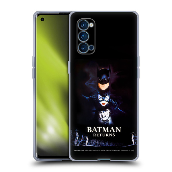 Batman Returns Key Art Poster Soft Gel Case for OPPO Reno 4 Pro 5G