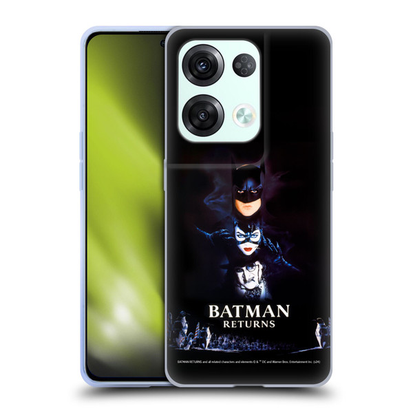 Batman Returns Key Art Poster Soft Gel Case for OPPO Reno8 Pro