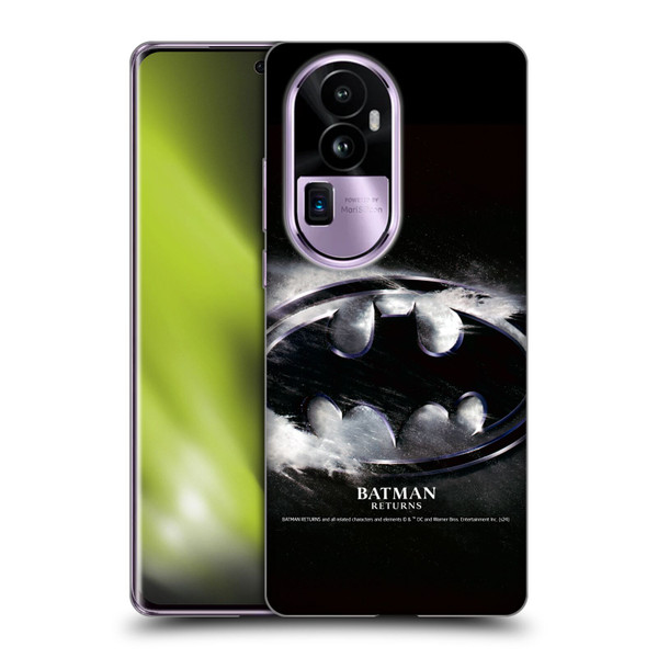 Batman Returns Key Art Oversized Logo Soft Gel Case for OPPO Reno10 Pro+
