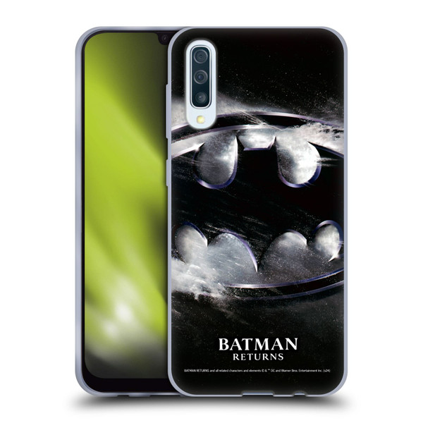Batman Returns Key Art Oversized Logo Soft Gel Case for Samsung Galaxy A50/A30s (2019)