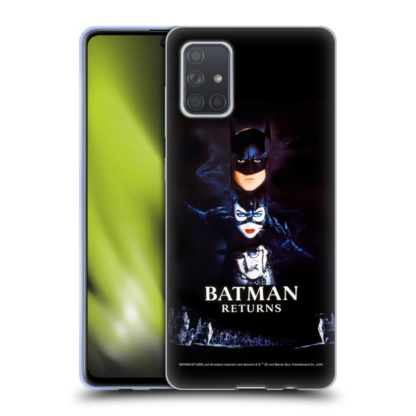 Batman Returns Key Art Poster Soft Gel Case for Samsung Galaxy A71 (2019)