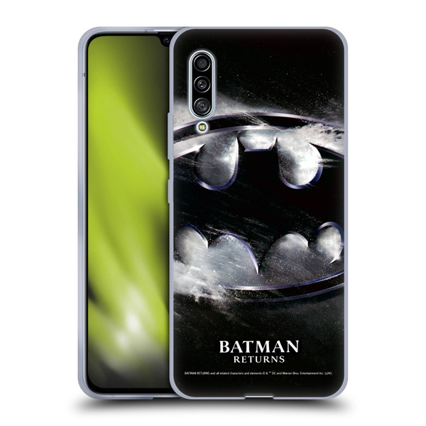 Batman Returns Key Art Oversized Logo Soft Gel Case for Samsung Galaxy A90 5G (2019)