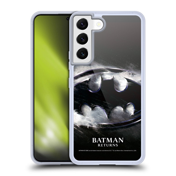 Batman Returns Key Art Oversized Logo Soft Gel Case for Samsung Galaxy S22 5G