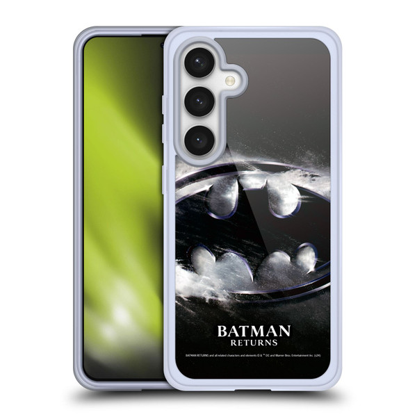 Batman Returns Key Art Oversized Logo Soft Gel Case for Samsung Galaxy S24 5G