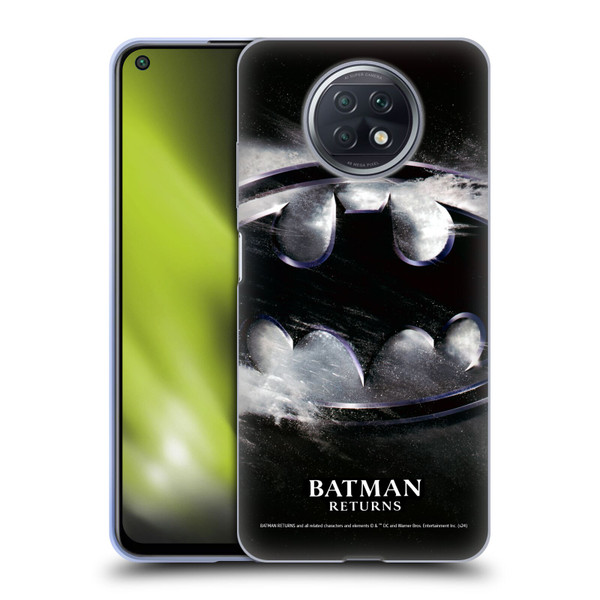 Batman Returns Key Art Oversized Logo Soft Gel Case for Xiaomi Redmi Note 9T 5G