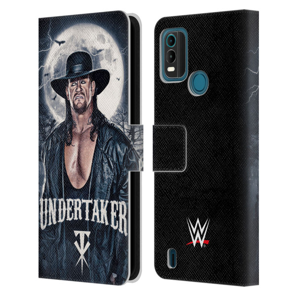 WWE The Undertaker Portrait Leather Book Wallet Case Cover For Nokia G11 Plus