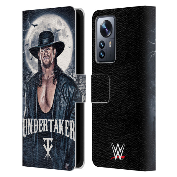 WWE The Undertaker Portrait Leather Book Wallet Case Cover For Xiaomi 12 Pro