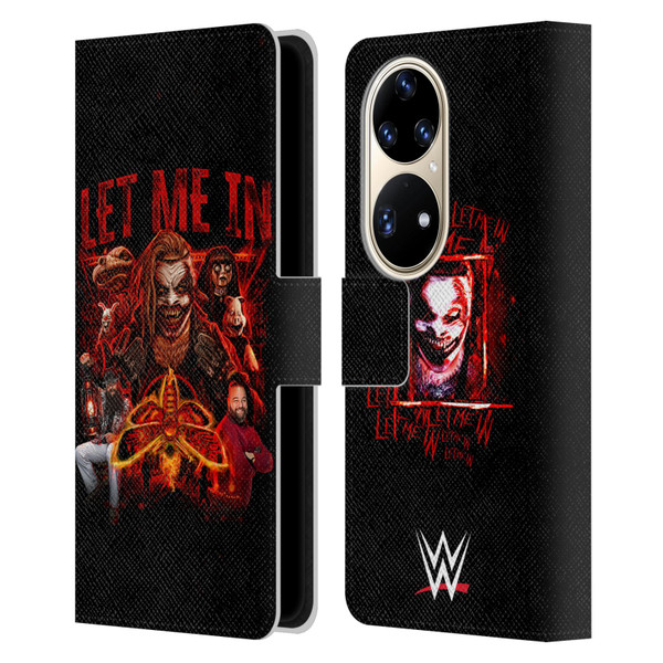 WWE Bray Wyatt Let Me In Leather Book Wallet Case Cover For Huawei P50 Pro