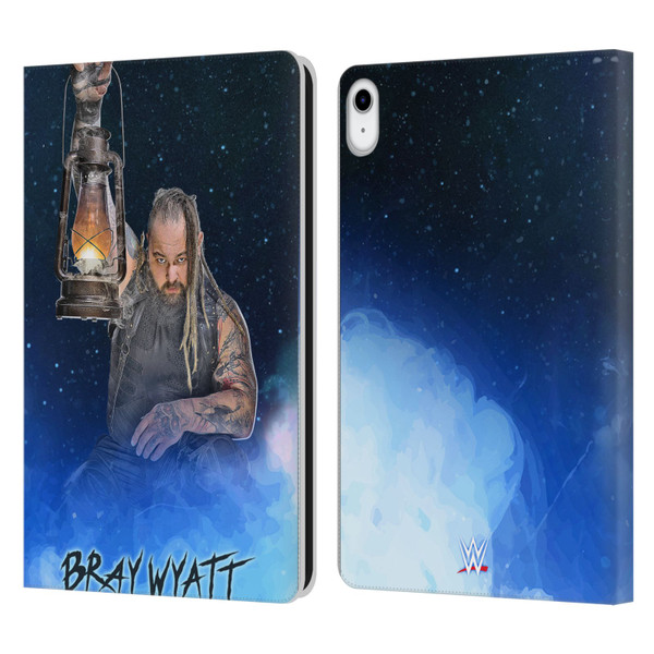 WWE Bray Wyatt Portrait Leather Book Wallet Case Cover For Apple iPad 10.9 (2022)