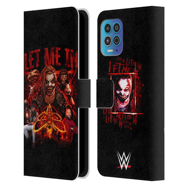 WWE Bray Wyatt Let Me In Leather Book Wallet Case Cover For Motorola Moto G100