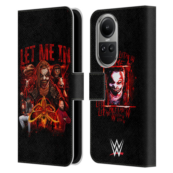 WWE Bray Wyatt Let Me In Leather Book Wallet Case Cover For OPPO Reno10 5G / Reno10 Pro 5G