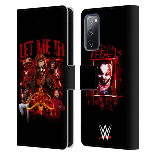 WWE Bray Wyatt Let Me In Leather Book Wallet Case Cover For Samsung Galaxy S20 FE / 5G