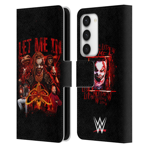 WWE Bray Wyatt Let Me In Leather Book Wallet Case Cover For Samsung Galaxy S23 5G