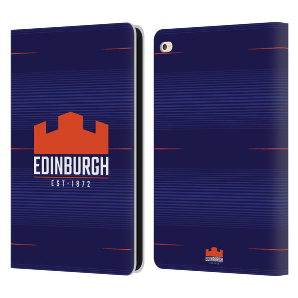 Edinburgh Rugby 2023/24 Crest Kit Home Leather Book Wallet Case Cover For Apple iPad Air 2 (2014)