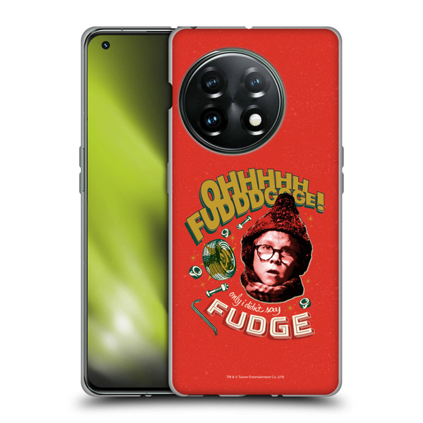 A Christmas Story Composed Art Oh Fudge Soft Gel Case for OnePlus 11 5G