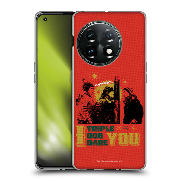 A Christmas Story Composed Art Triple Dog Dare Soft Gel Case for OnePlus 11 5G