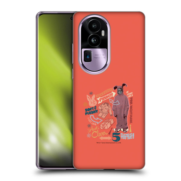 A Christmas Story Composed Art Pink Nightmare Soft Gel Case for OPPO Reno10 Pro+
