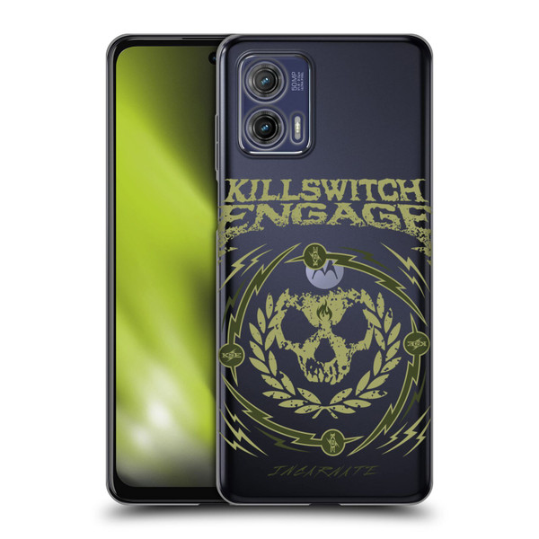 Killswitch Engage Band Logo Wreath Soft Gel Case for Motorola Moto G73 5G
