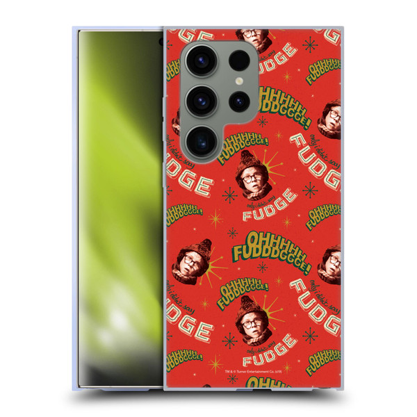 A Christmas Story Composed Art Alfie Pattern Soft Gel Case for Samsung Galaxy S24 Ultra 5G
