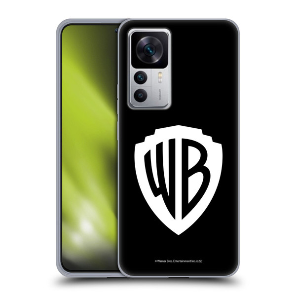 Warner Bros. Shield Logo Black Soft Gel Case for Xiaomi 12T 5G / 12T Pro 5G / Redmi K50 Ultra 5G
