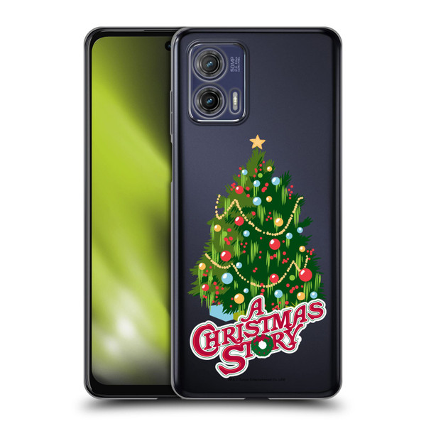 A Christmas Story Graphics Holiday Tree Soft Gel Case for Motorola Moto G73 5G