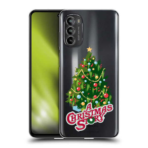 A Christmas Story Graphics Holiday Tree Soft Gel Case for Motorola Moto G82 5G