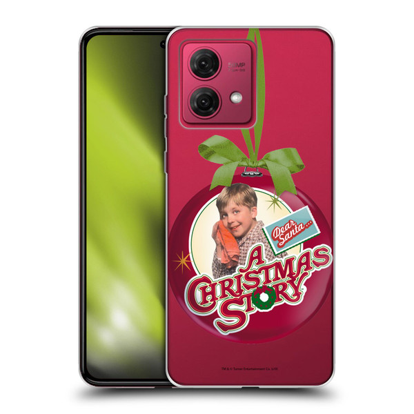 A Christmas Story Graphics Ralphie Ornament Soft Gel Case for Motorola Moto G84 5G