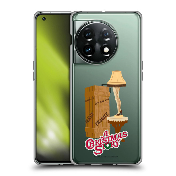 A Christmas Story Graphics Leg Lamp Soft Gel Case for OnePlus 11 5G