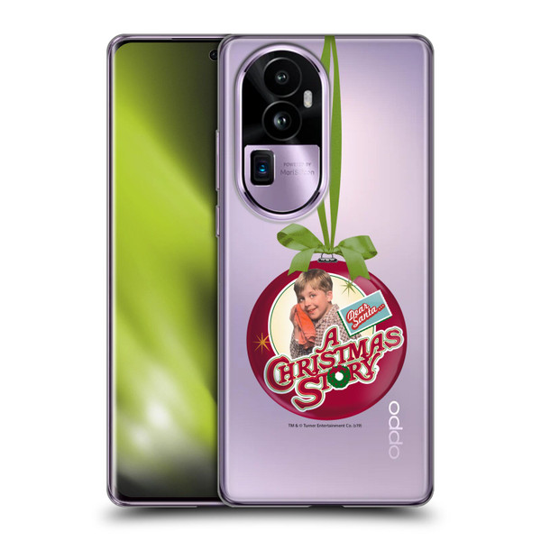 A Christmas Story Graphics Ralphie Ornament Soft Gel Case for OPPO Reno10 Pro+