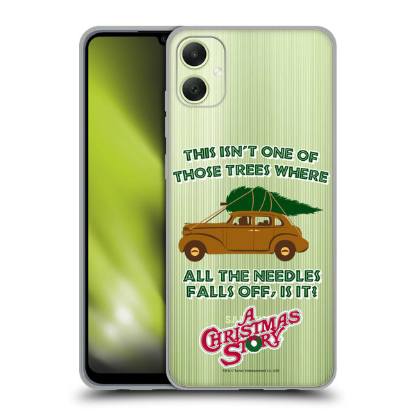 A Christmas Story Graphics Car And Pine Tree Soft Gel Case for Samsung Galaxy A05