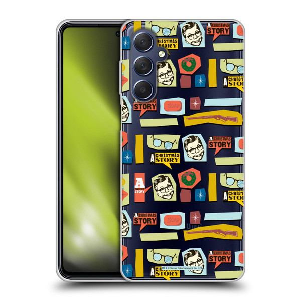 A Christmas Story Graphics Pattern 2 Soft Gel Case for Samsung Galaxy M54 5G