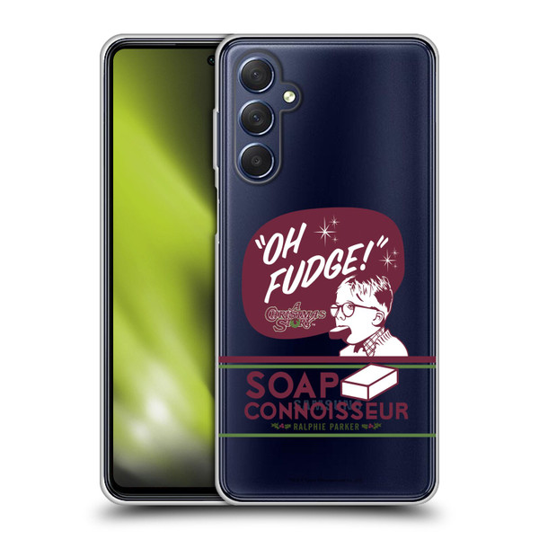 A Christmas Story Graphics Soap Connoisseur Soft Gel Case for Samsung Galaxy M54 5G