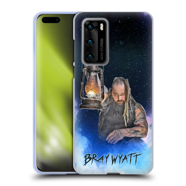 WWE Bray Wyatt Portrait Soft Gel Case for Huawei P40 5G