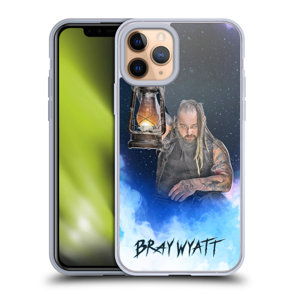 WWE Bray Wyatt Portrait Soft Gel Case for Apple iPhone 11 Pro