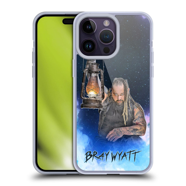 WWE Bray Wyatt Portrait Soft Gel Case for Apple iPhone 14 Pro Max & MagSafe