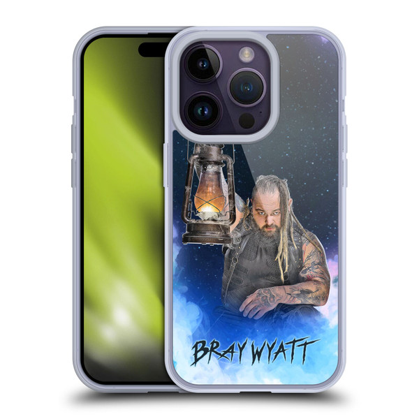 WWE Bray Wyatt Portrait Soft Gel Case for Apple iPhone 14 Pro & MagSafe