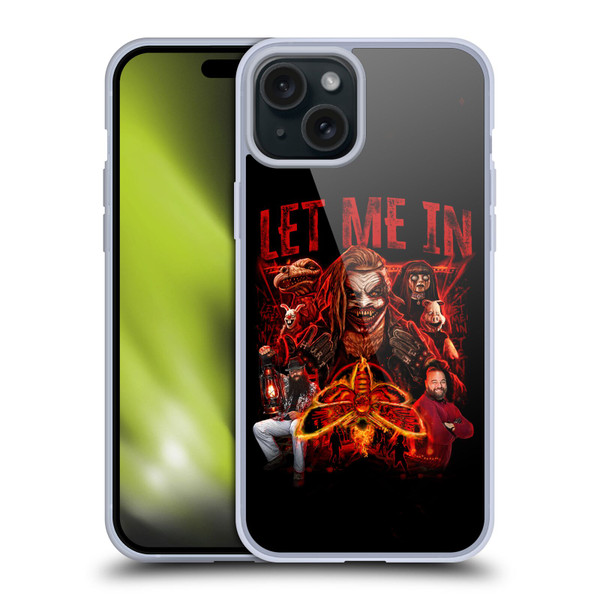 WWE Bray Wyatt Let Me In Soft Gel Case for Apple iPhone 15 Plus & MagSafe