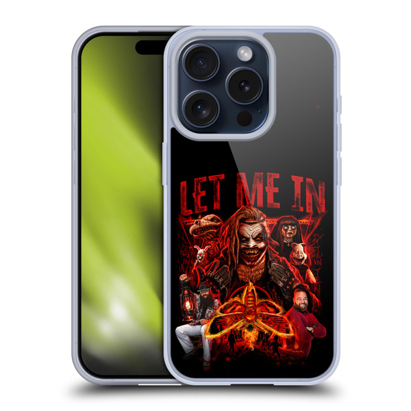 WWE Bray Wyatt Let Me In Soft Gel Case for Apple iPhone 15 Pro