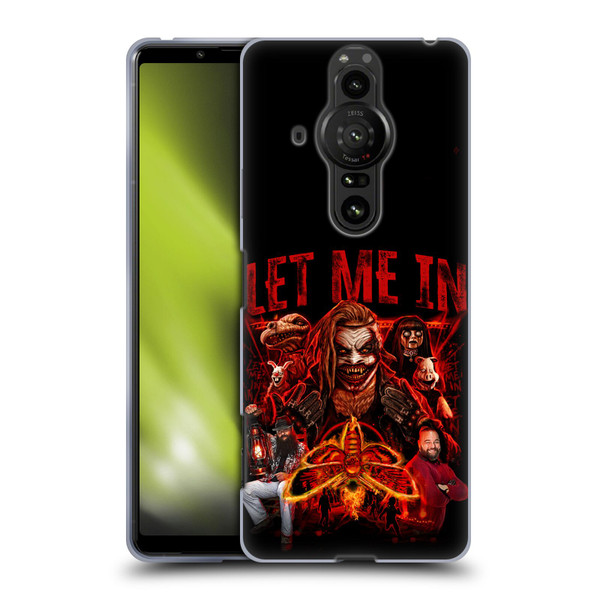 WWE Bray Wyatt Let Me In Soft Gel Case for Sony Xperia Pro-I