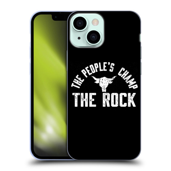 WWE The Rock The People's Champ Soft Gel Case for Apple iPhone 13 Mini