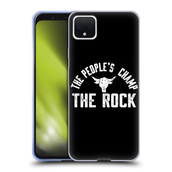 WWE The Rock The People's Champ Soft Gel Case for Google Pixel 4 XL
