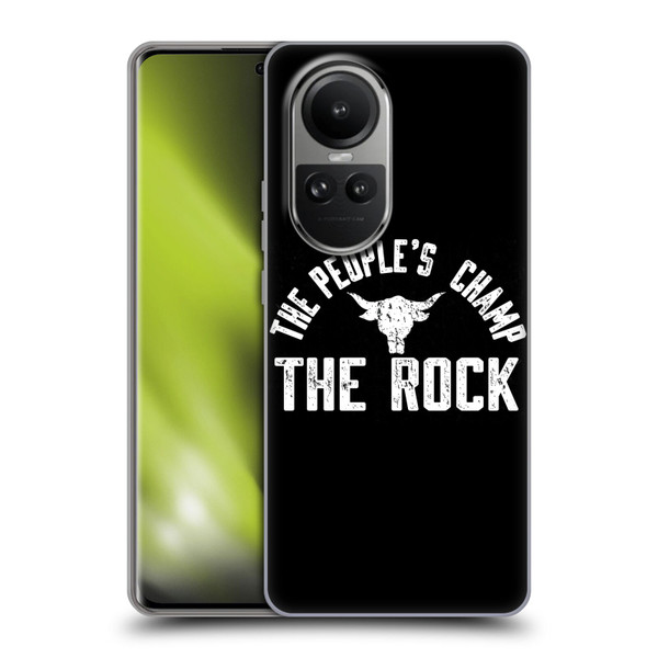 WWE The Rock The People's Champ Soft Gel Case for OPPO Reno10 5G / Reno10 Pro 5G