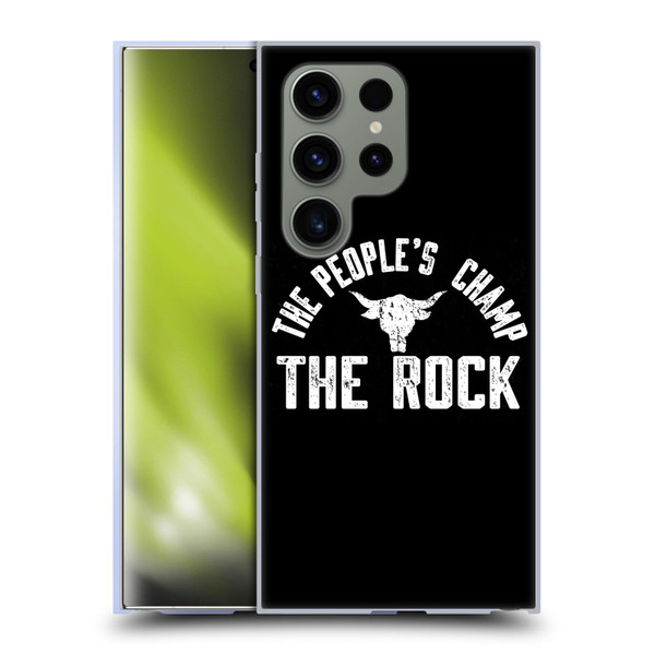 WWE The Rock The People's Champ Soft Gel Case for Samsung Galaxy S24 Ultra 5G