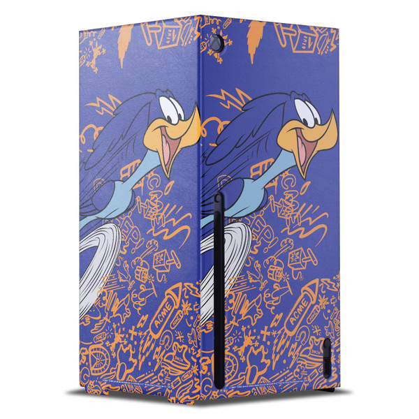 Looney Tunes Graphics and Characters Road Runner Game Console Wrap Case Cover for Microsoft Xbox Series X