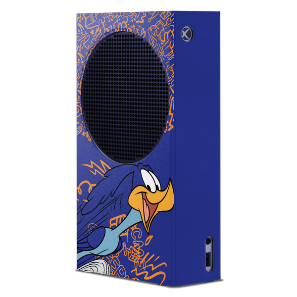 Looney Tunes Graphics and Characters Road Runner Game Console Wrap Case Cover for Microsoft Xbox Series S Console