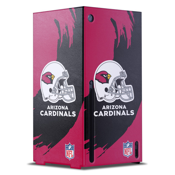 NFL Arizona Cardinals Sweep Stroke Game Console Wrap Case Cover for Microsoft Xbox Series X