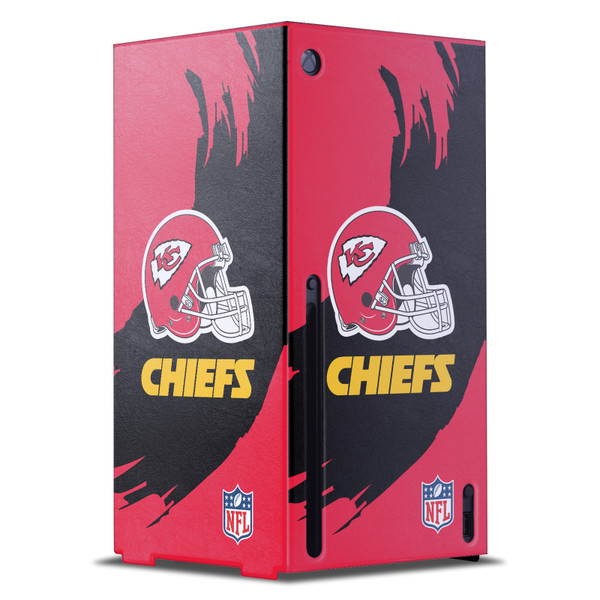 NFL Kansas City Chiefs Sweep Stroke Game Console Wrap Case Cover for Microsoft Xbox Series X