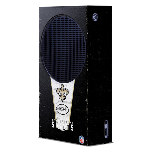 NFL New Orleans Saints Banner Game Console Wrap Case Cover for Microsoft Xbox Series S Console