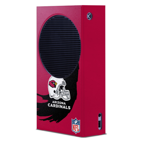 NFL Arizona Cardinals Sweep Stroke Game Console Wrap Case Cover for Microsoft Xbox Series S Console